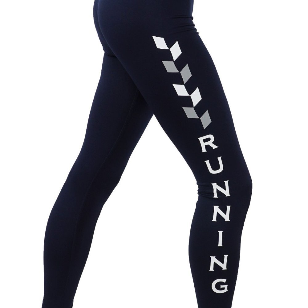 Yoga Power Flex Dry-Fit Side Word leggings